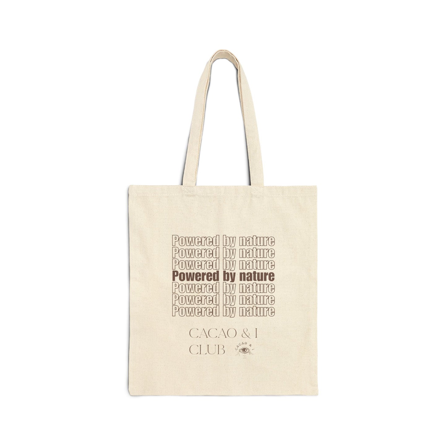 Powered by nature - Cacao & I tote