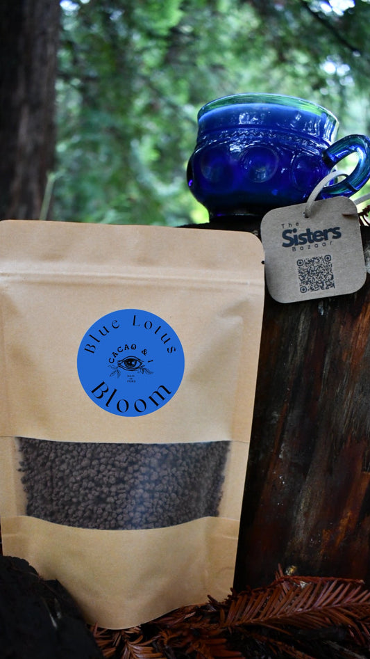 Blue lotus & Candle Bundle